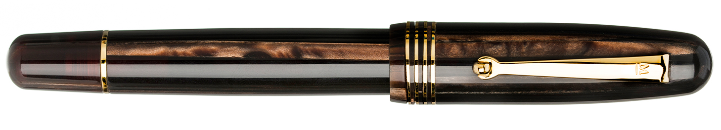 Molteni Modelo 54 Choco Linea Fountain Pen Jowo14K,18K or Steel nib
